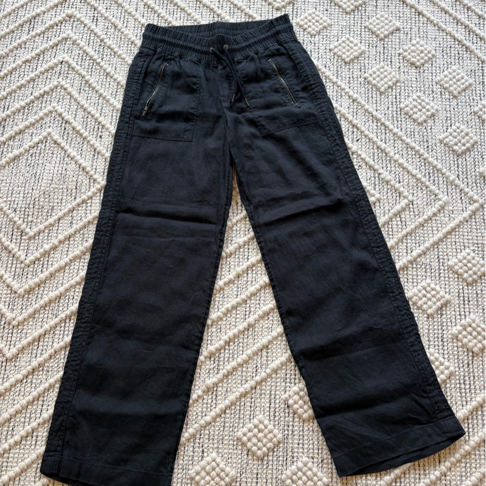 Athleta Women's Black Wide Leg Pants